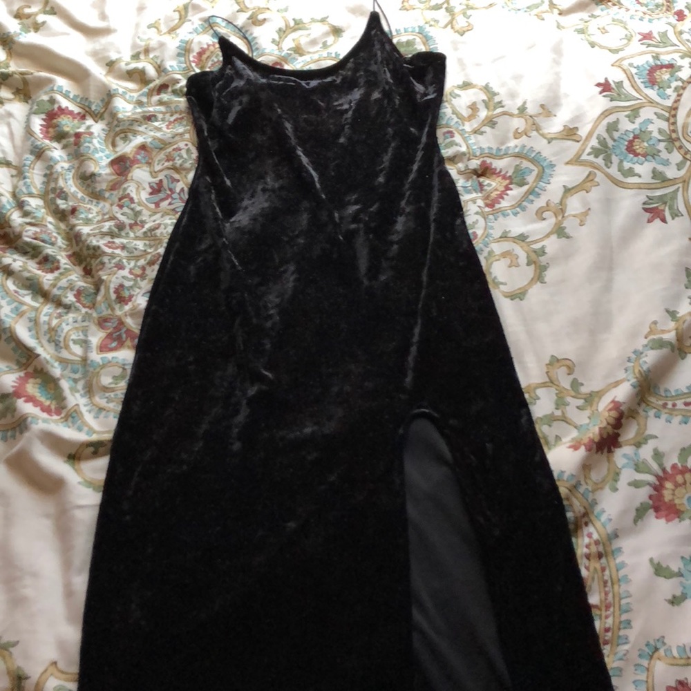 Sparkly Black Windsor dress